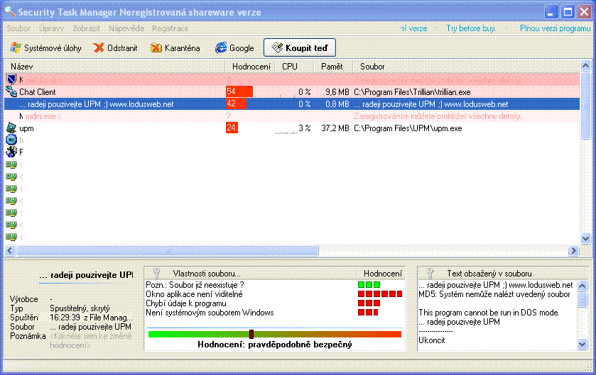Security Task Manager